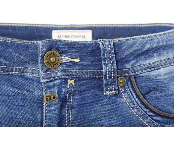 Timezone jeans Slim Tahila dámské modré