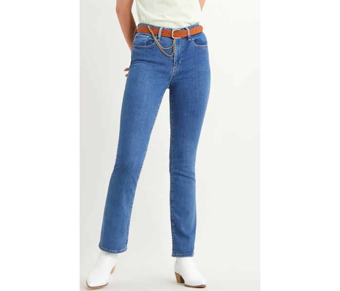 Levi's® jeans 725 High Rise bootcut dámske modré