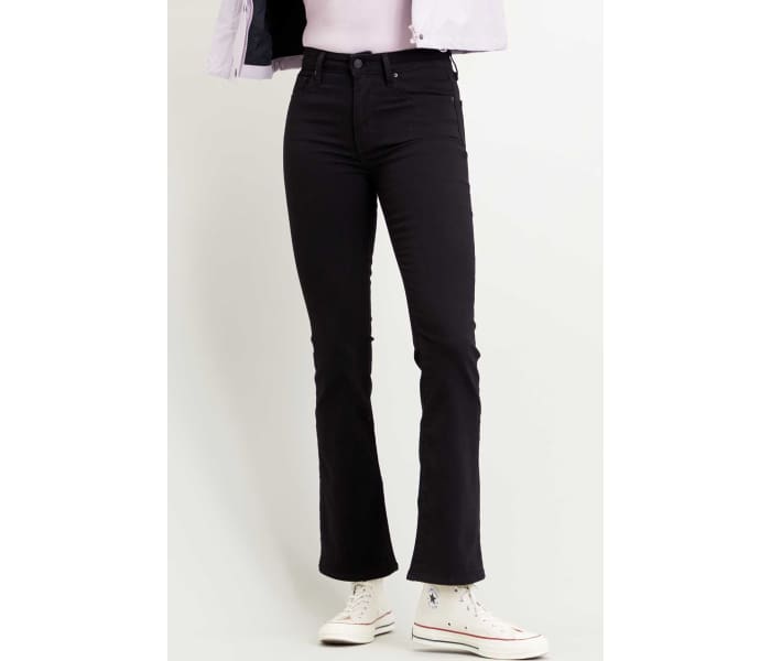 Levi´s® jeans 725 High Rise Bootcut Midnight Gaze dámske čierne