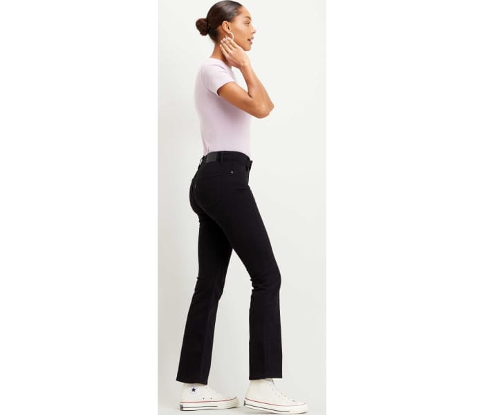 Levi´s® jeans 725 High Rise Bootcut Midnight Gaze dámske čierne