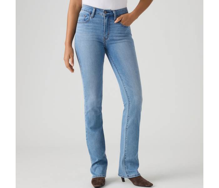 Levi´s® jeans 725 High Rise Bootcut True Blue dámské modré