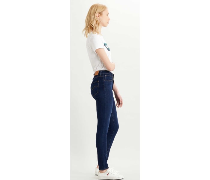 Levi's® jeans 721 High Rise Skinny Bogota Feels dámske tmavomodré