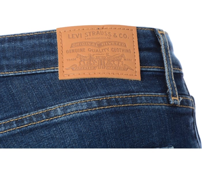 Levi´s® jeans 721 High Rise Skinny Dark Indigo dámske tmavo modré