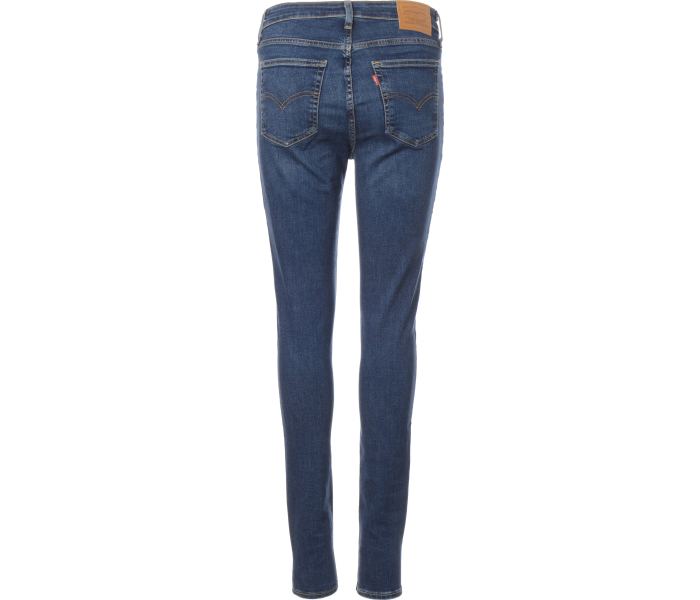 Levi´s® jeans 721 High Rise Skinny Blue Wave dámske tmavo modré