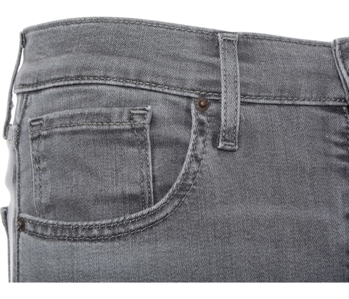 Levi´s® jeans 724 High Rise Straight dámske tmavo šedé