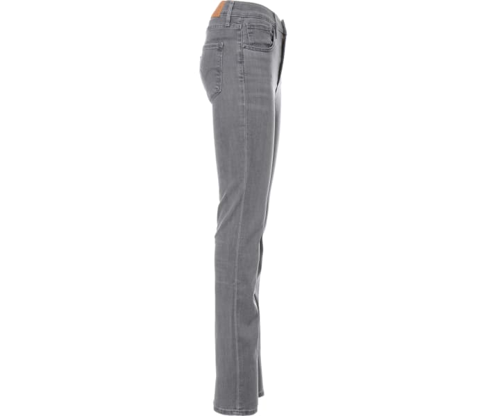 Levi´s® jeans 724 High Rise Straight dámske tmavo šedé