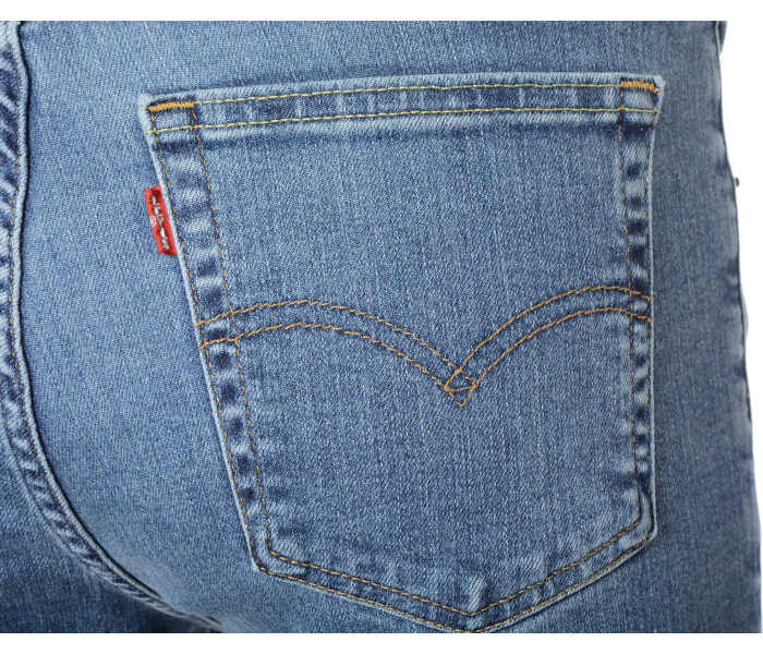 Levi´s® jeans 724 High Rise Straight Blue Wave dámské modré