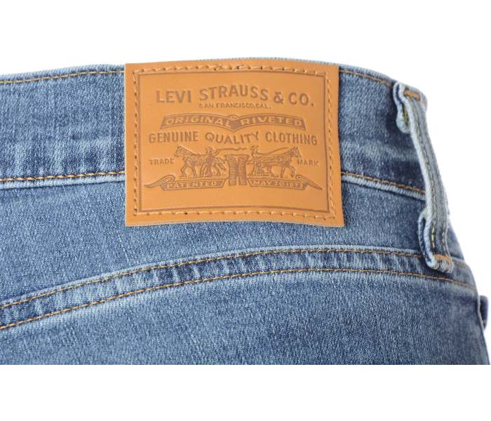 Levi´s® jeans 724 High Rise Straight Blue Wave dámské modré