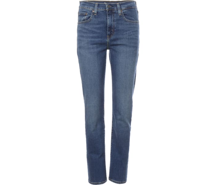 Levi´s® jeans 724 High Rise Straight Blue Wave dámske tmavo modré