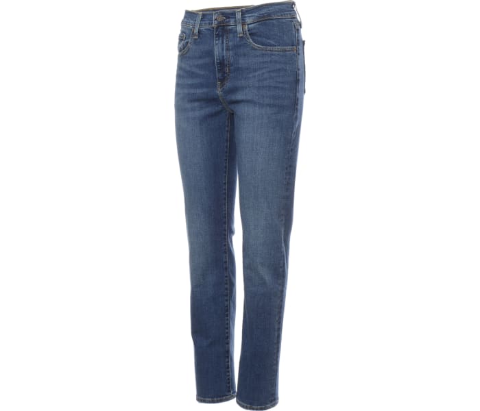 Levi´s® jeans 724 High Rise Straight Blue Wave dámske tmavo modré