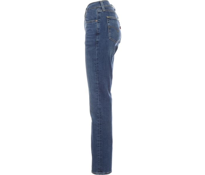 Levi´s® jeans 724 High Rise Straight Blue Wave dámske tmavo modré