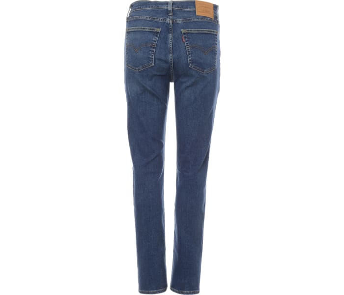 Levi´s® jeans 724 High Rise Straight Blue Wave dámske tmavo modré