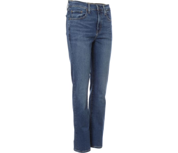 Levi´s® jeans 724 High Rise Straight Blue Wave dámske tmavo modré