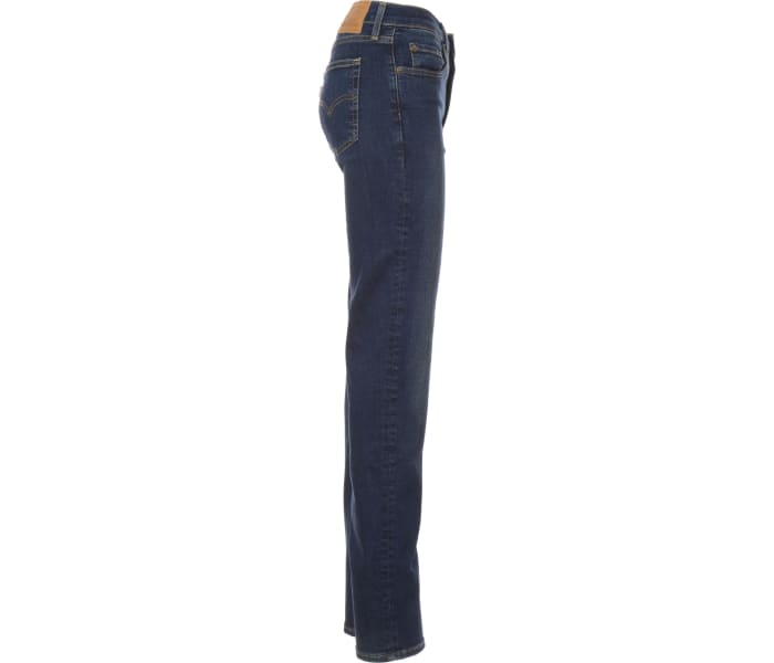 Levi´s® jeans 724 High Rise Straight Blue Swell dámské tmavě modré