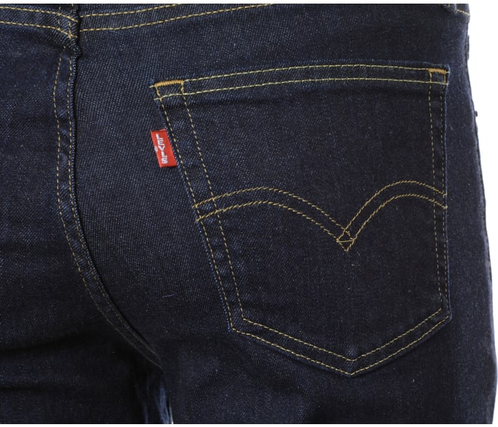 Levi´s® jeans 724 High Rise Straight Blue Wave dámské tmavě modré