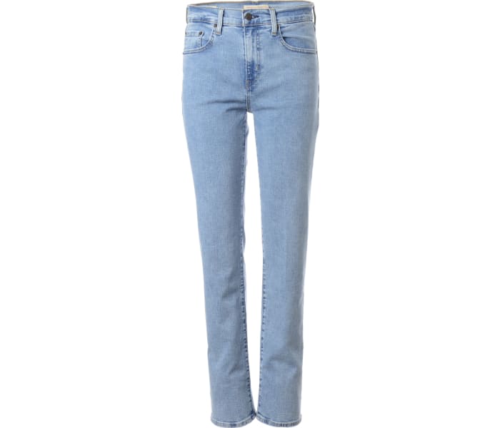 Levi´s® jeans 724 High Rise Straight Middle dámske svetlo modré