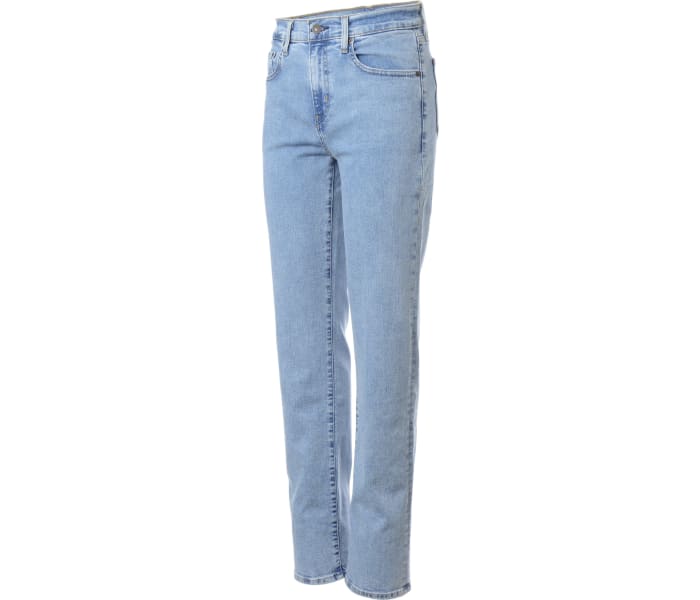 Levi´s® jeans 724 High Rise Straight Middle dámske svetlo modré