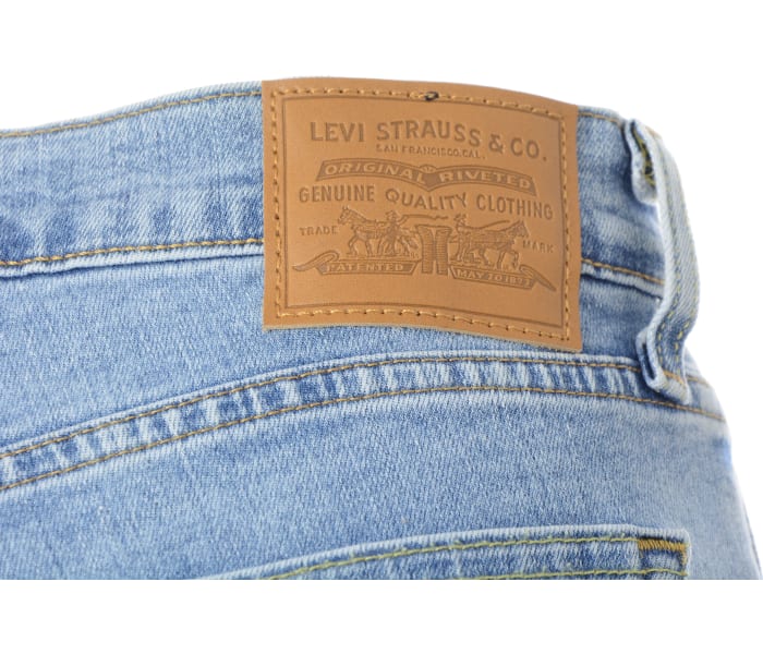 Levi´s® jeans 724 High Rise Straight Middle dámské světle modré