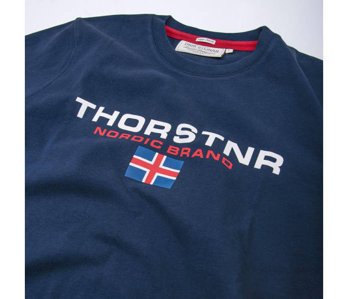 Tričko Thor Steinar Fjellvind pánske tmavo modré