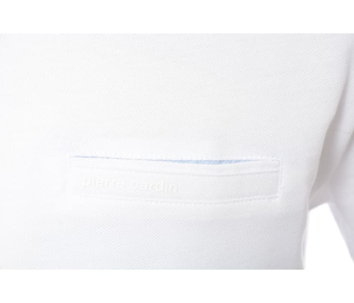 Polo tričko Pierre Cardin biele pánske