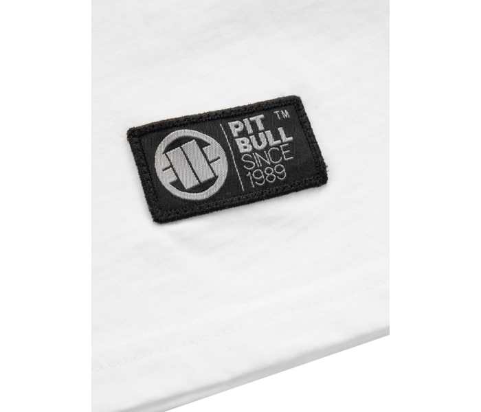 Triko PitBull West Coast Scratch pánské bílé