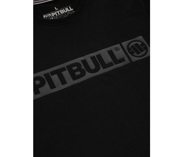 Tričko PitBull West Coast All Black Hilltop 190 pánske čierne