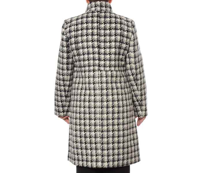 Kabát Smashed Lemon dámský černo-bílý