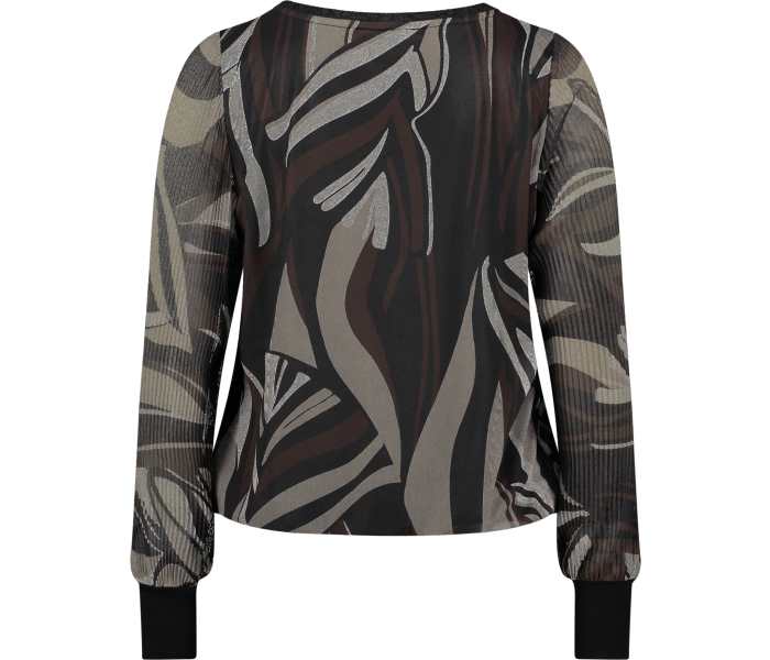 Blúzka Betty Barclay dámska čierno-šedá