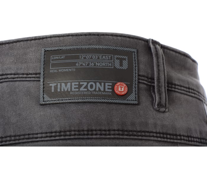 Timezone jeans Slim Scott pánske tmavo šedé