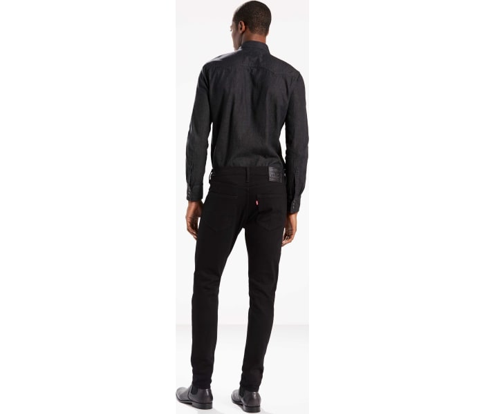 Levi´s® jeans 512 Slim Taper NightShine pánské černé