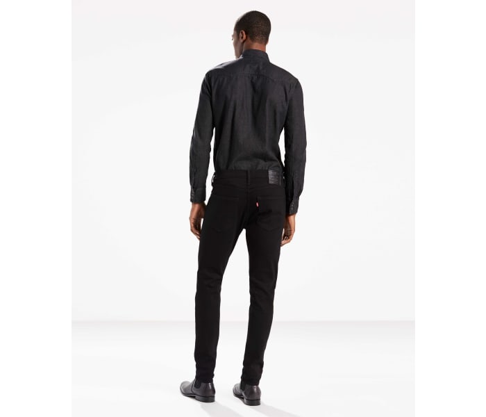 Levi´s® jeans 512 Slim Taper NightShine pánské černé