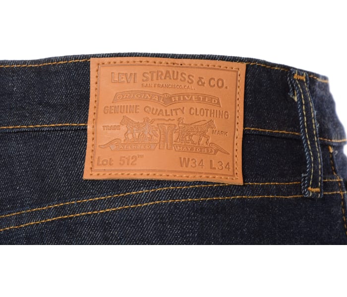 Levi's® jeans 512 Slim Taper Rock pánske tmavo modré