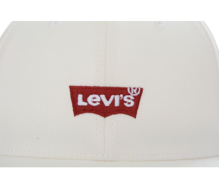 Kšiltovka Levi´s® Mid Batwing Flexfit bílá