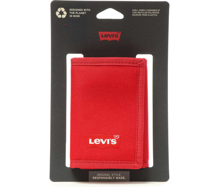 Peňaženka Levi's® Batwing Trifold Wallet červená