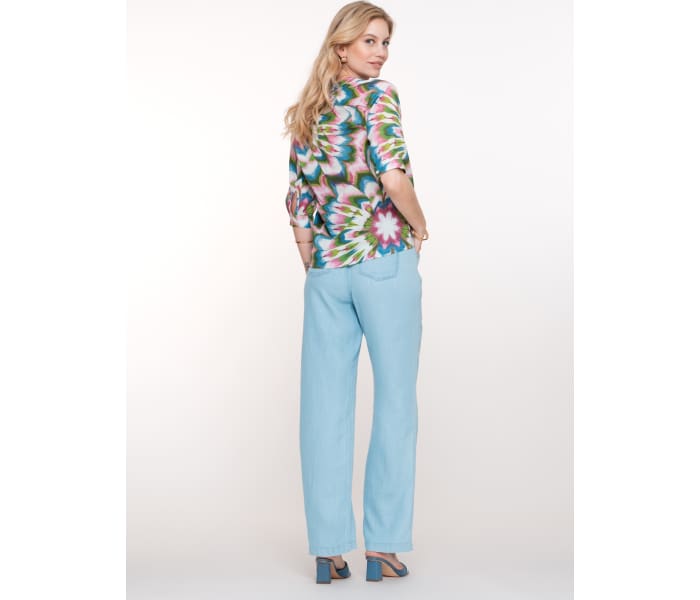 Geisha jeans dámské světle modré