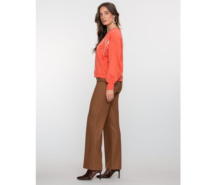 Nohavice Geisha dámske hnedé