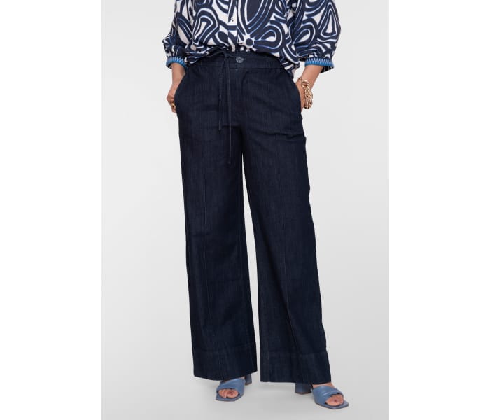 Geisha jeans dámske tmavo modré