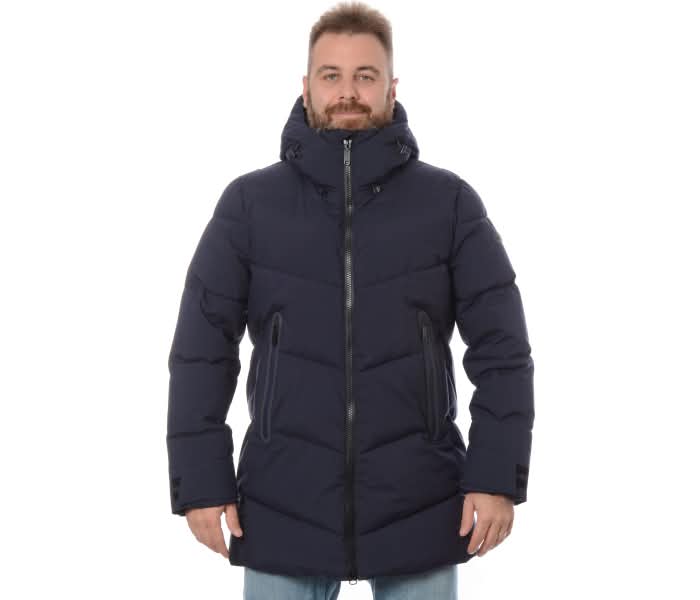 Kabát Bugatti pánsky tmavo modrý