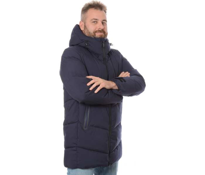 Kabát Bugatti pánsky tmavo modrý