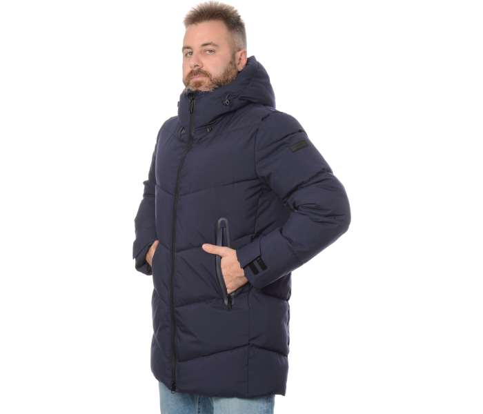 Kabát Bugatti pánsky tmavo modrý