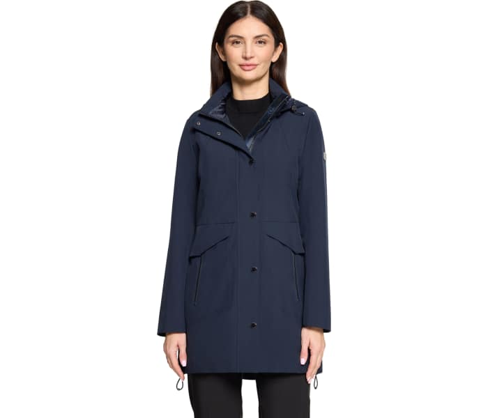 Kabát Betty Barclay dámský tmavě modrý