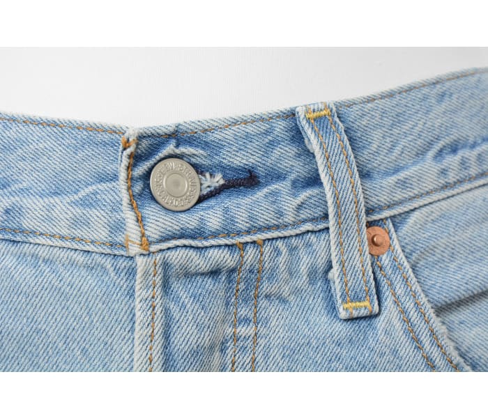 Levi´s® jeans Ribcage Straight Ankle Middle Road dámské světle modré
