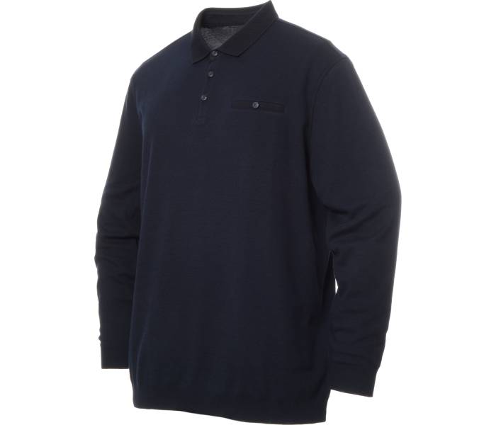 Polo triko Bugatti pánské tmavě modré