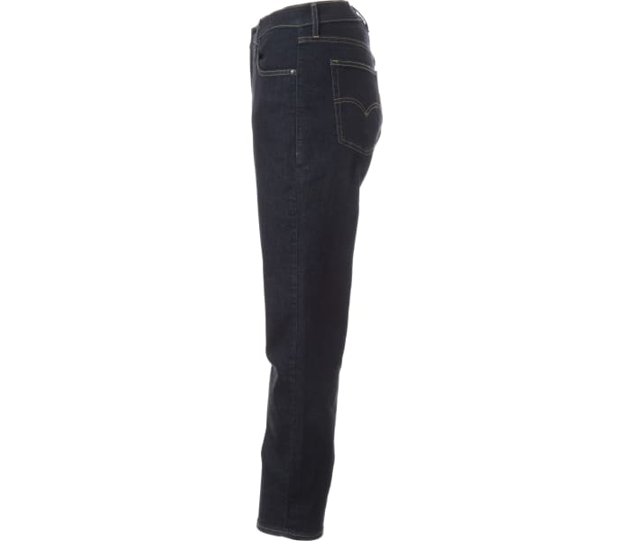 Levi´s® jeans 724 HR Straight Blue Wave Rinse dámské tmavě modré