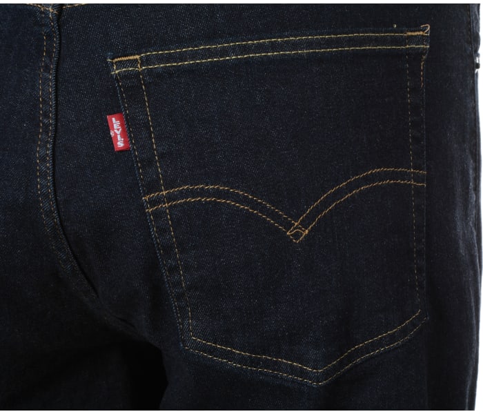 Levi´s® jeans 724 HR Straight Blue Wave Rinse dámské tmavě modré