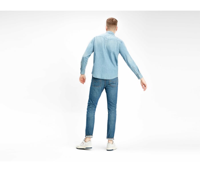 Košeľa Levi's® Barstow Western Standard pánska svetlo modrá