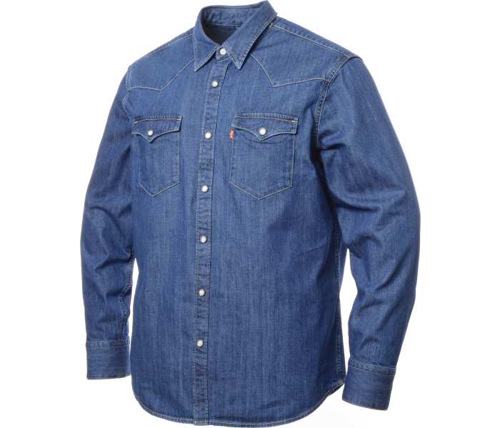 Košeľa Levi´s® Barstow Western pánska tmavo modrá