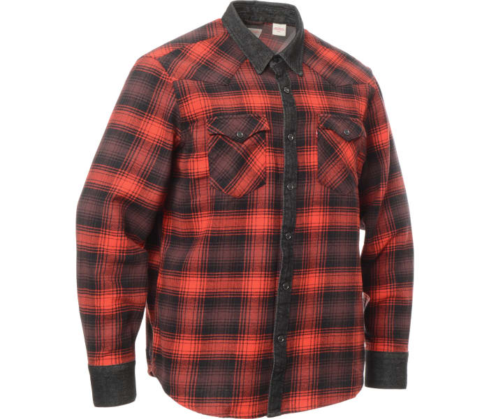 Košeľa Levi´s® Barstow Western Standard pánska červená