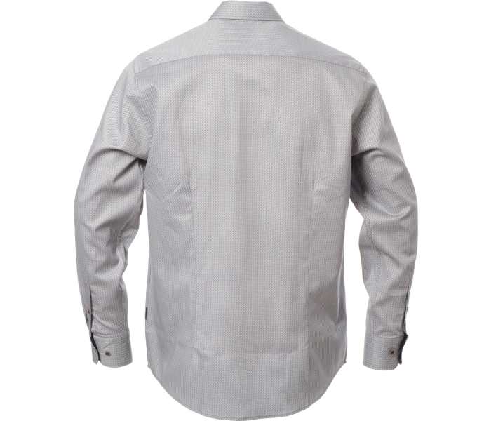 Košile Bugatti pánská béžovo-modrá