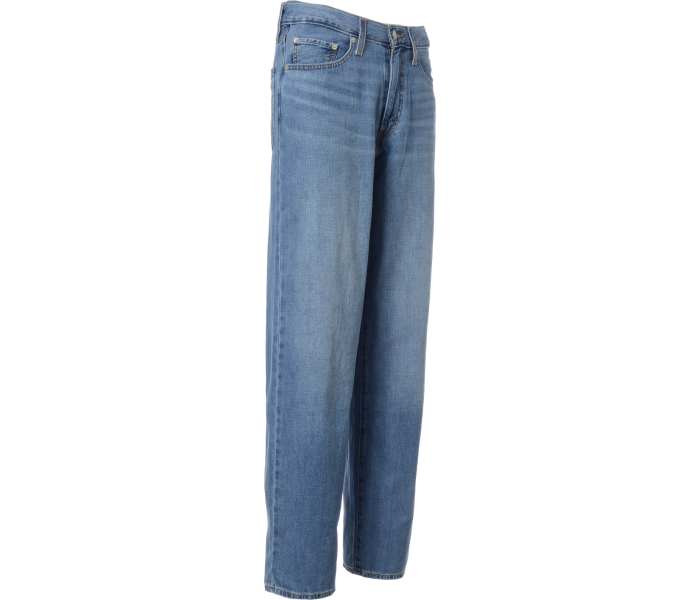 Levi´s® jeans Baggy Dad Heavy Check dámské modré